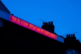 Walthamstow Neon Art Sculpture. About Neon Art and Loneliness http://wp.me/p41CQf-aU