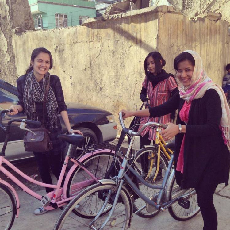 Every Picture Tells A Story: Girls and women cycling in Kabul