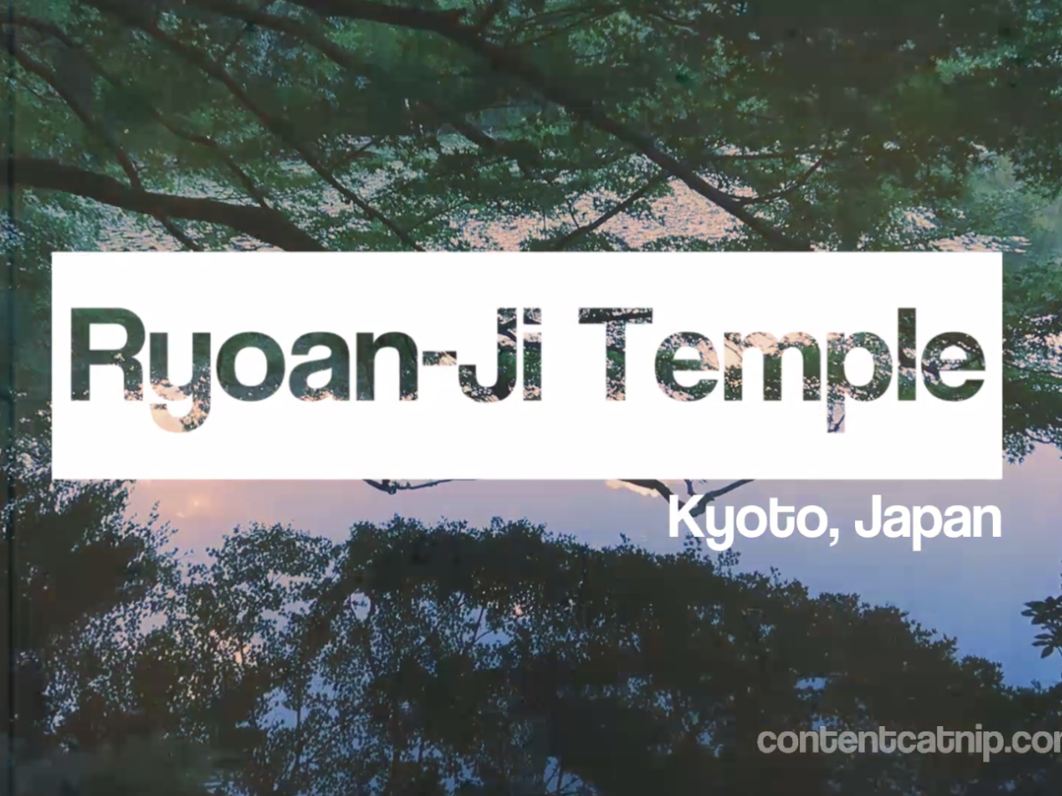 Travel: Magnificent Ryoan-ji temple and gardens, Kyoto