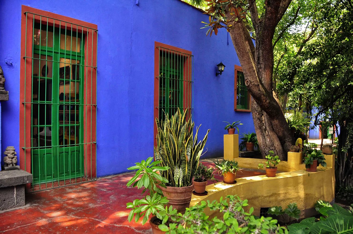 Frida Kahlo's home is a riot of colour